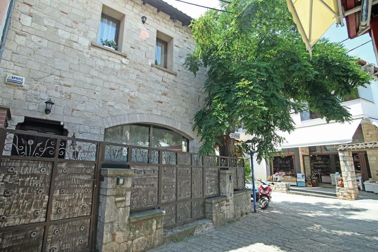Beautiful Studio In Traditional Afytos Halkidiki-Uvc Sterilized Exterior foto